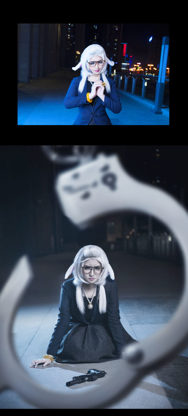 疯狂动物城 双面绵羊 cosplay(1)