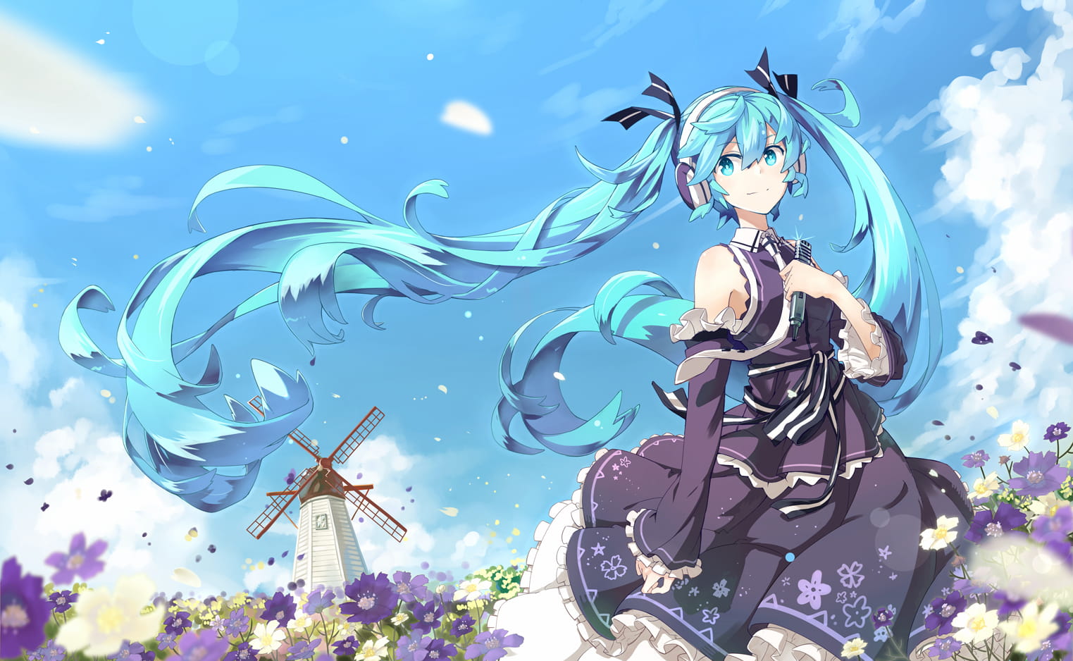 公主殿下邦哉 初音未来电脑壁纸下载(1)