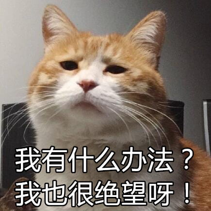 我能怎么样 我也很绝望表情包下载（第二弹）