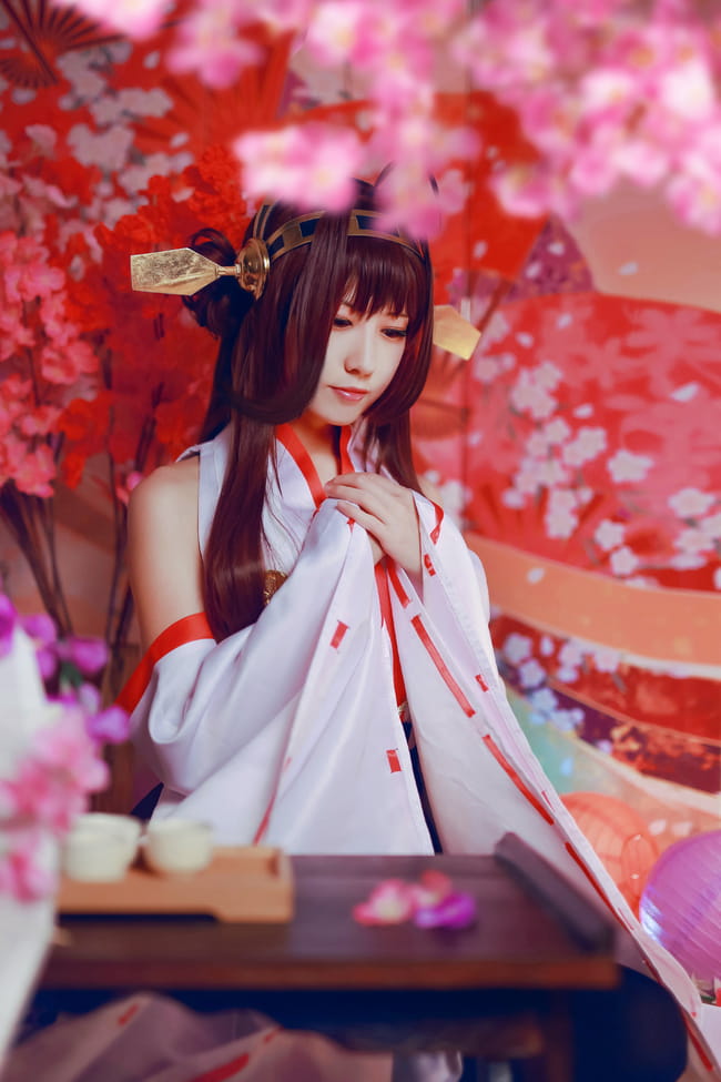 舰队Collection元气满满 大傻金刚cos