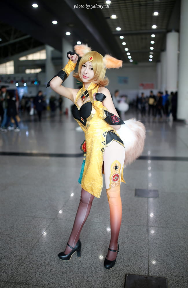 王者荣耀——妲己 场照