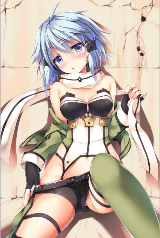 冥府女神 刀剑神域朝田诗乃手机壁纸(1)