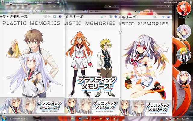 【win7主题】可塑性记忆全体成员主题