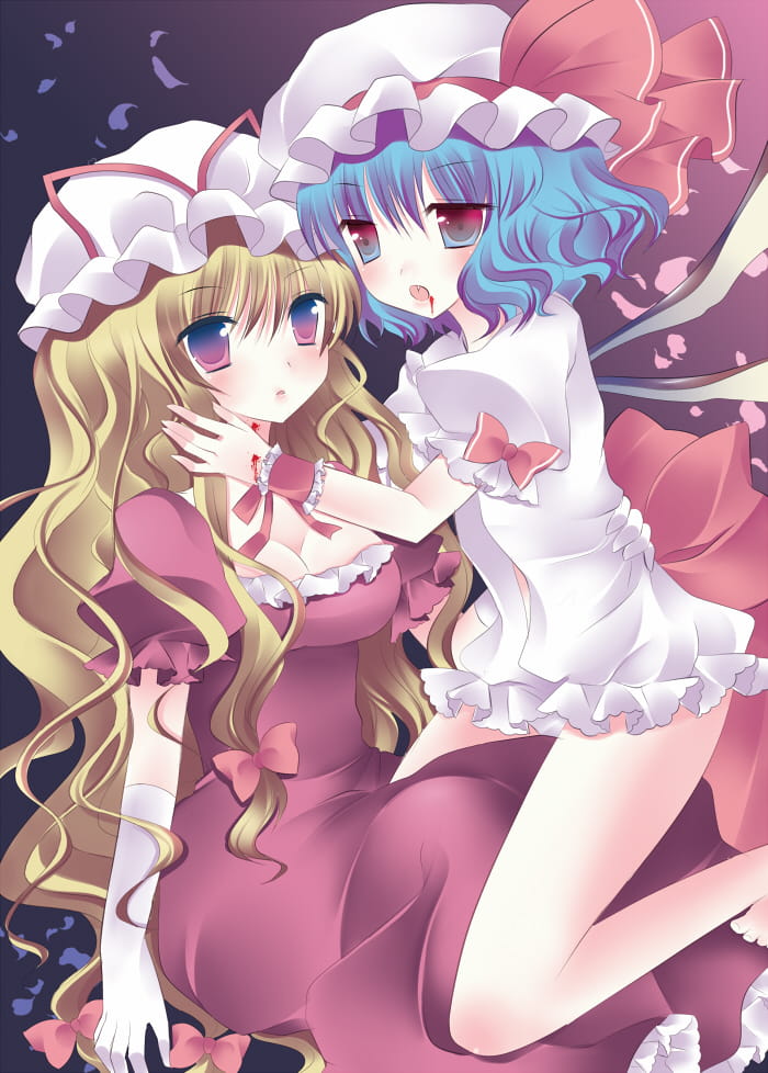 纯纯欲动 相亲相爱少女百合手机壁纸