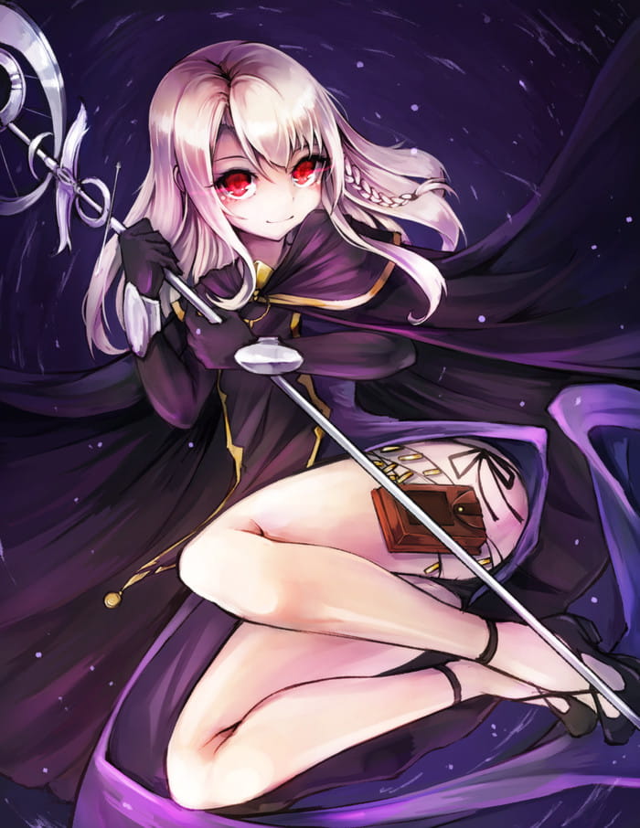 萝莉小魔女 魔法少女伊莉雅手机壁纸(1)