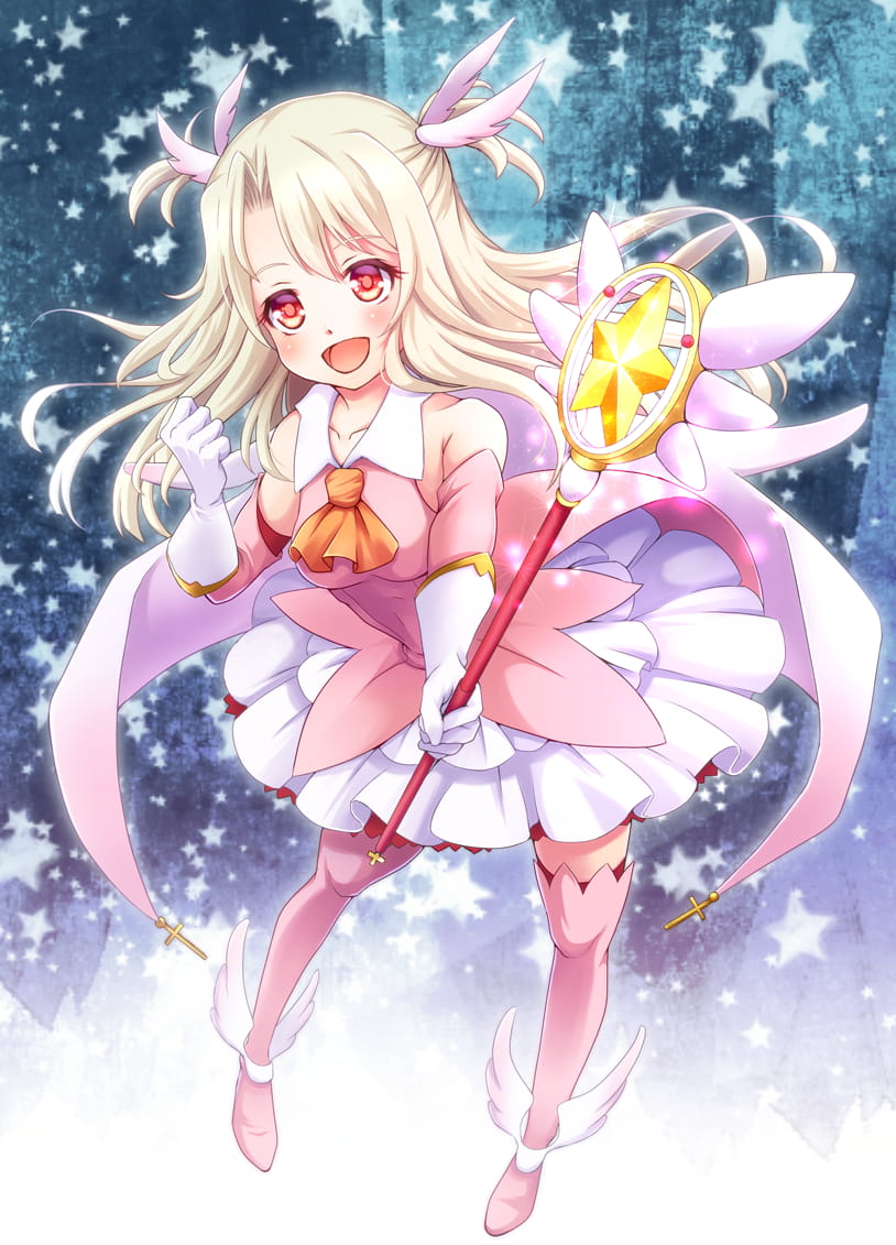 萝莉小魔女 魔法少女伊莉雅手机壁纸(1)