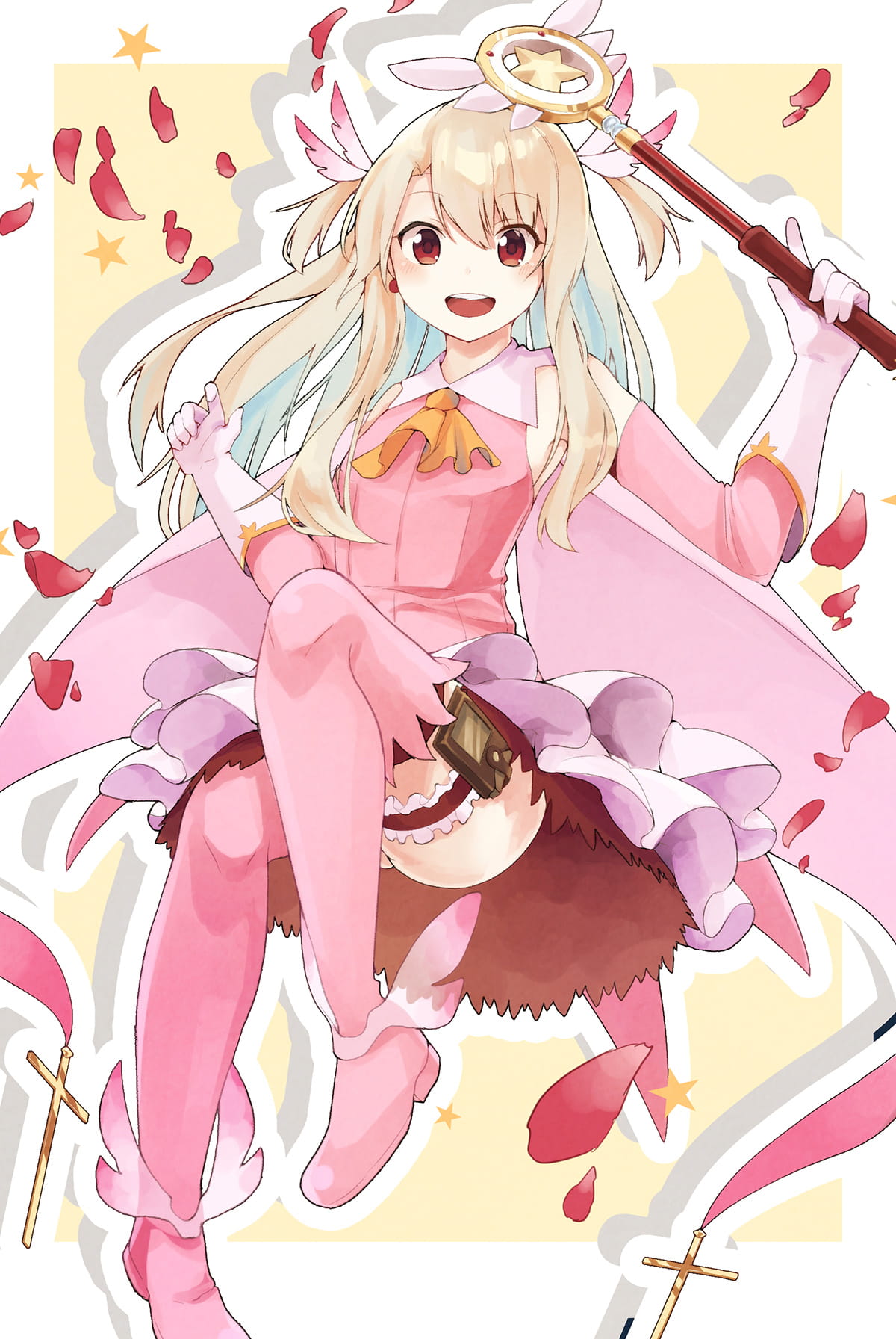 萝莉小魔女 魔法少女伊莉雅手机壁纸(1)