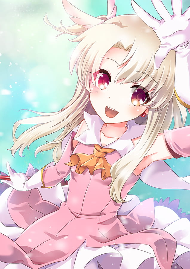 萝莉小魔女 魔法少女伊莉雅手机壁纸(1)