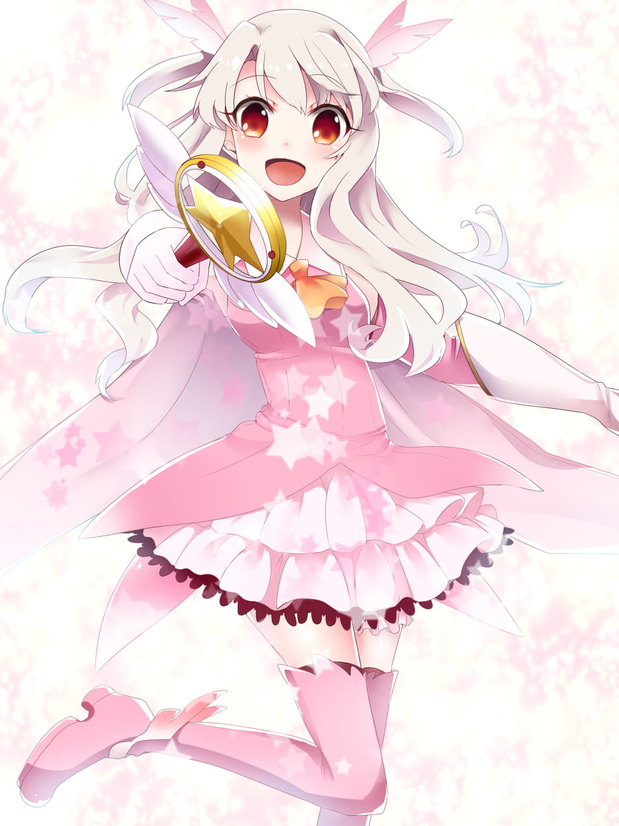 萝莉小魔女 魔法少女伊莉雅手机壁纸(1)