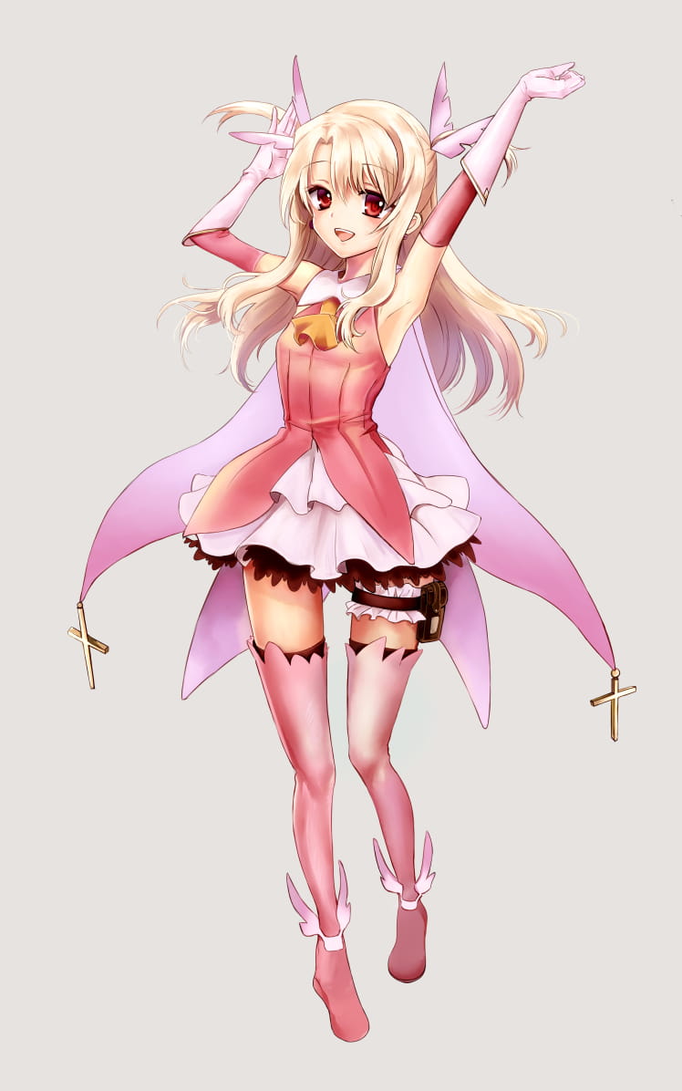 萝莉小魔女 魔法少女伊莉雅手机壁纸(1)