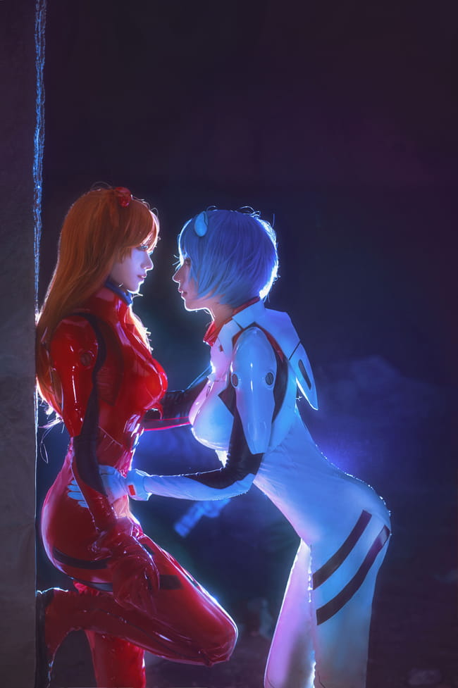 新世纪福音战士 明日香&绫波丽 cosplay