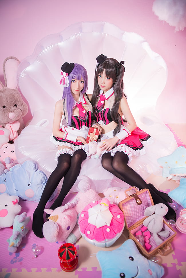 街头巧克力女仆 远坂凛cos