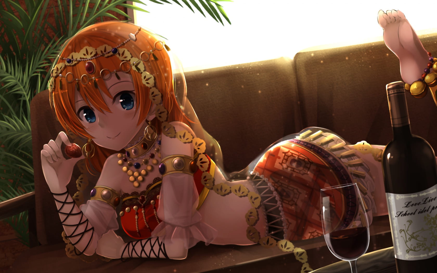 lovelive!蠢萌火龙果 高坂穂乃果电脑壁纸