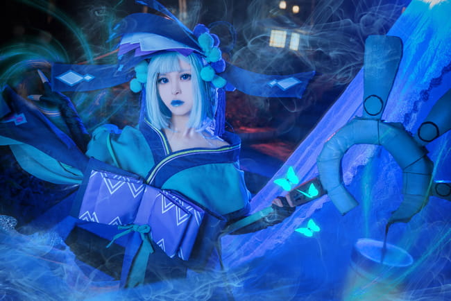 阴阳师-青行灯 诶呀，怎么了，你说想听我的故事？