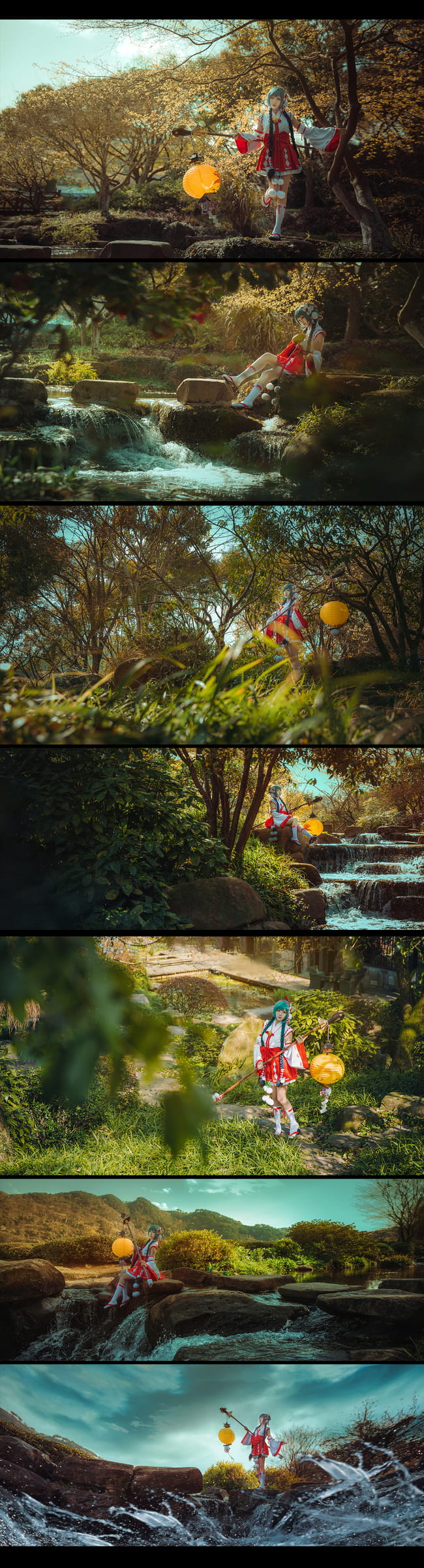 王者荣耀 大乔 伊势女巫 cosplay(1)