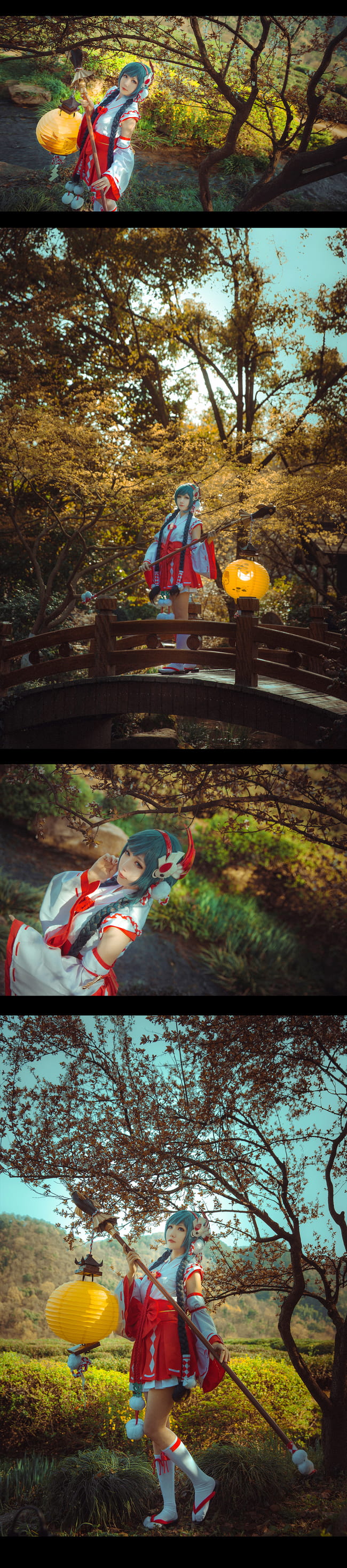 王者荣耀 大乔 伊势女巫 cosplay(1)