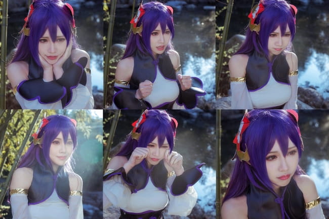 仙剑奇侠传幻 璃镜颜彤 cosplay