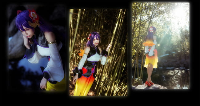 仙剑奇侠传幻 璃镜颜彤 cosplay