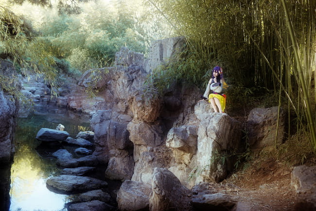 仙剑奇侠传幻 璃镜颜彤 cosplay