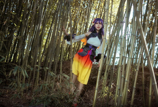 仙剑奇侠传幻 璃镜颜彤 cosplay