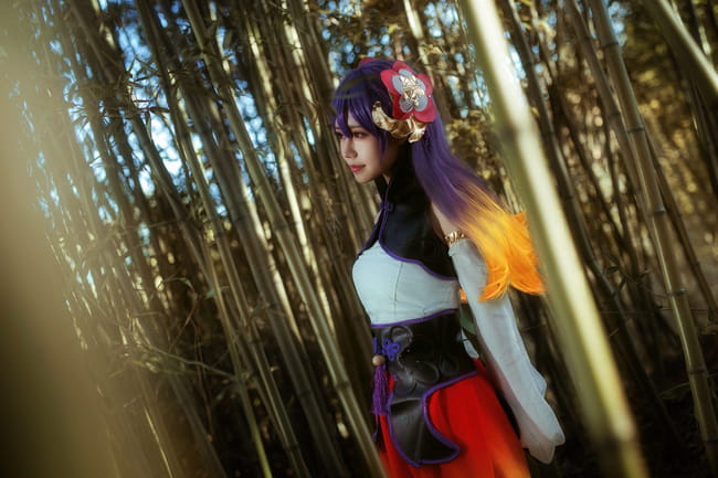 仙剑奇侠传幻 璃镜颜彤 cosplay