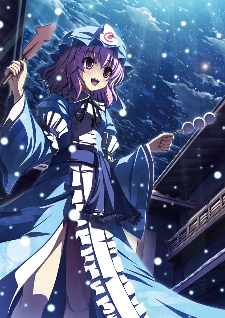 东方Project 西行寺幽幽子 动漫手机壁纸下载(1)