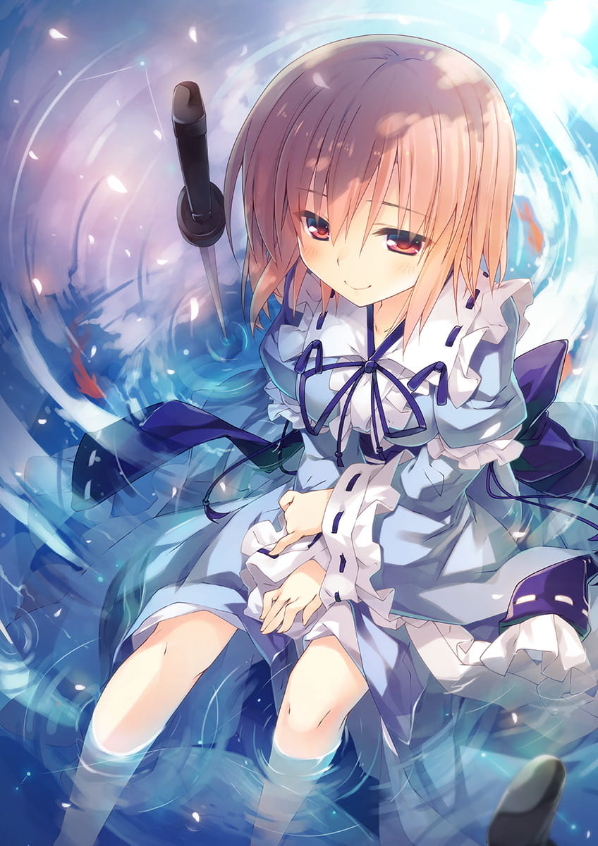 东方Project 西行寺幽幽子 动漫手机壁纸下载(1)