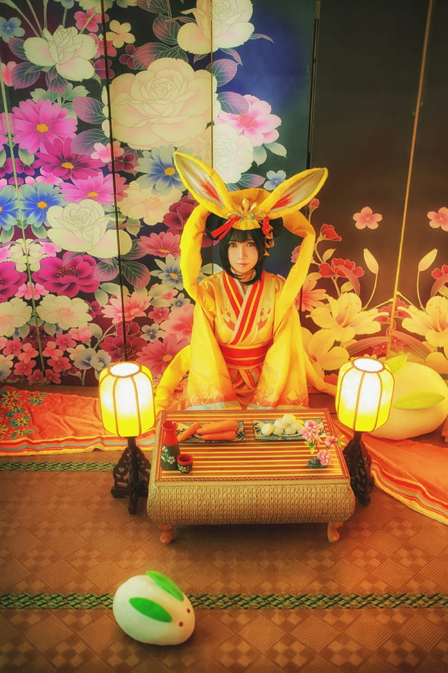 山兔！稚兔童心！我一个圈圈过去你有可能会死哦！