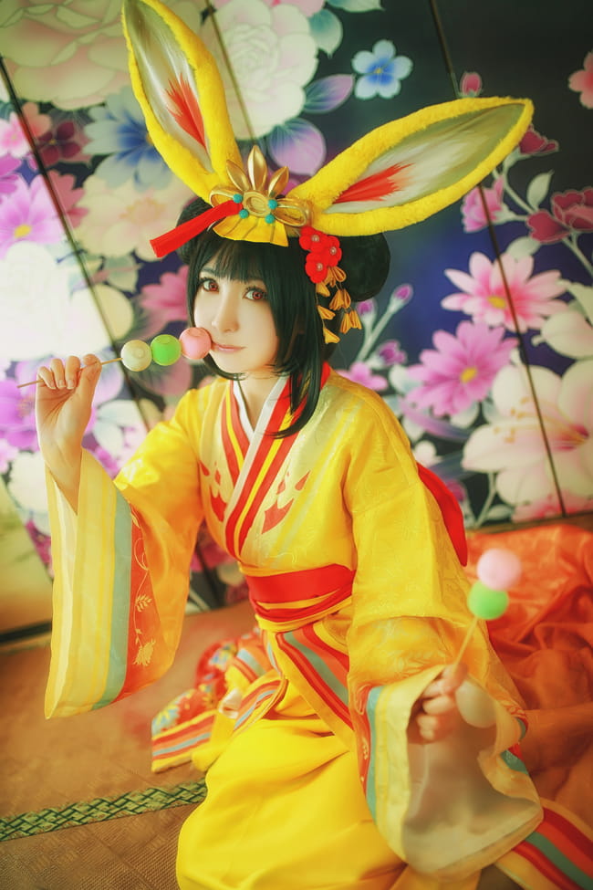 山兔！稚兔童心！我一个圈圈过去你有可能会死哦！