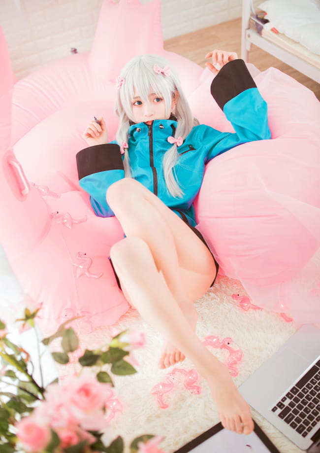 埃罗芒阿老师 超可爱cosplay(1)
