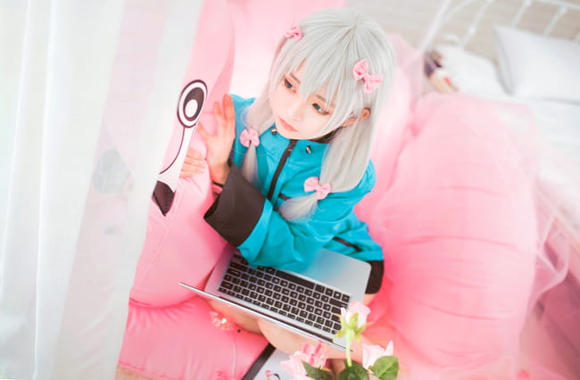 埃罗芒阿老师 超可爱cosplay(1)