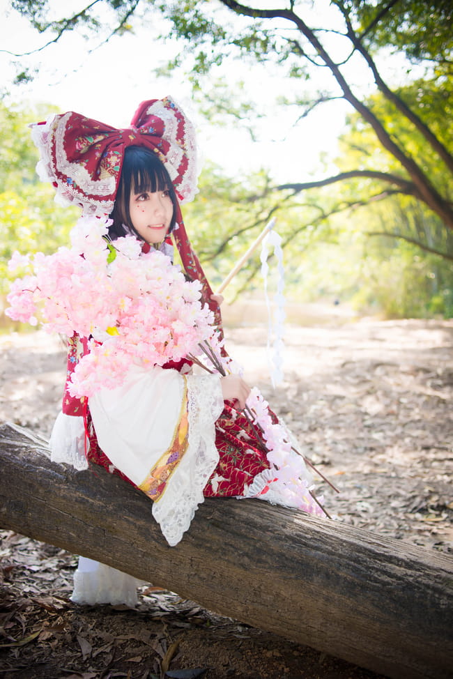 东方project 博丽灵梦 cosplay(1)