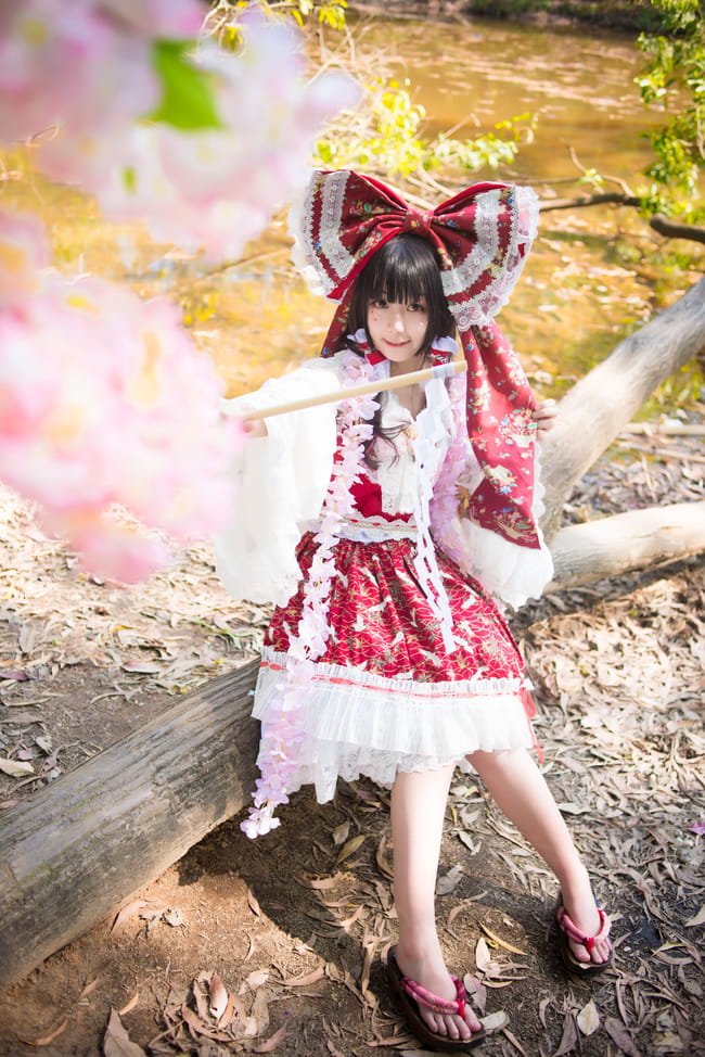 东方project 博丽灵梦 cosplay(1)