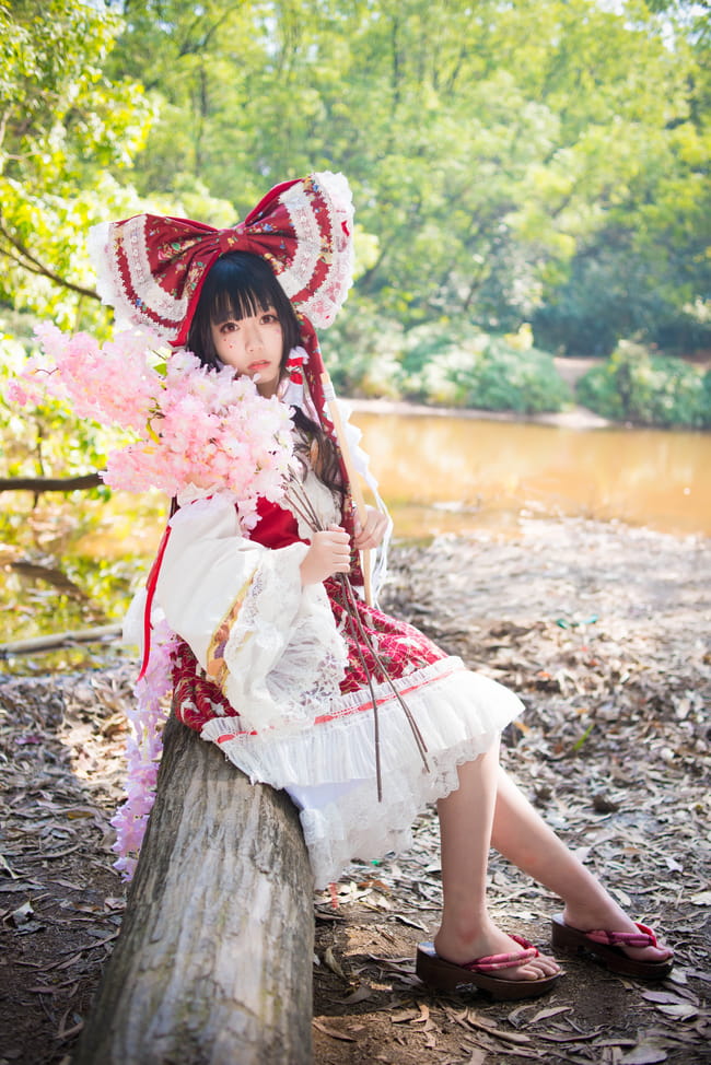 东方project 博丽灵梦 cosplay(1)