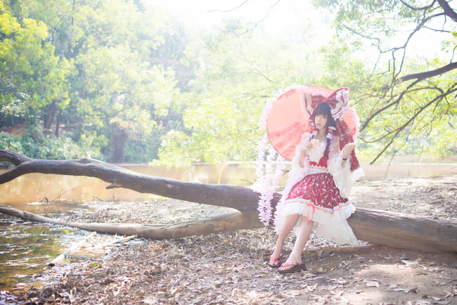 东方project 博丽灵梦 cosplay(1)