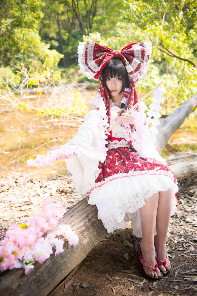 东方project 博丽灵梦 cosplay(1)