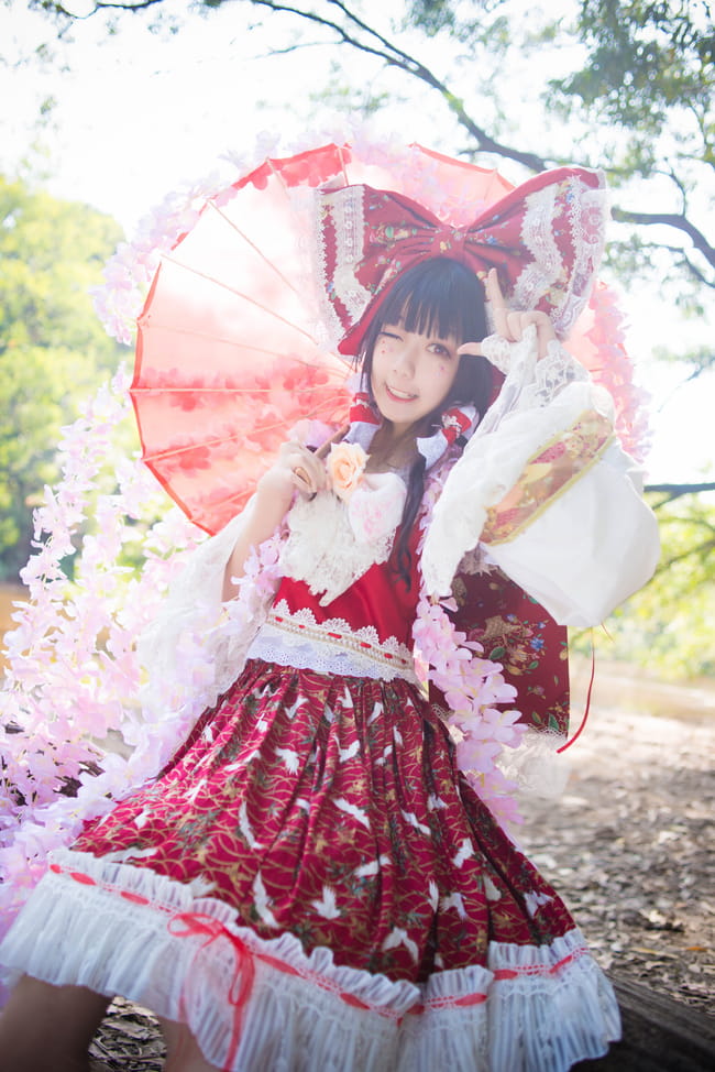 东方project 博丽灵梦 cosplay(1)