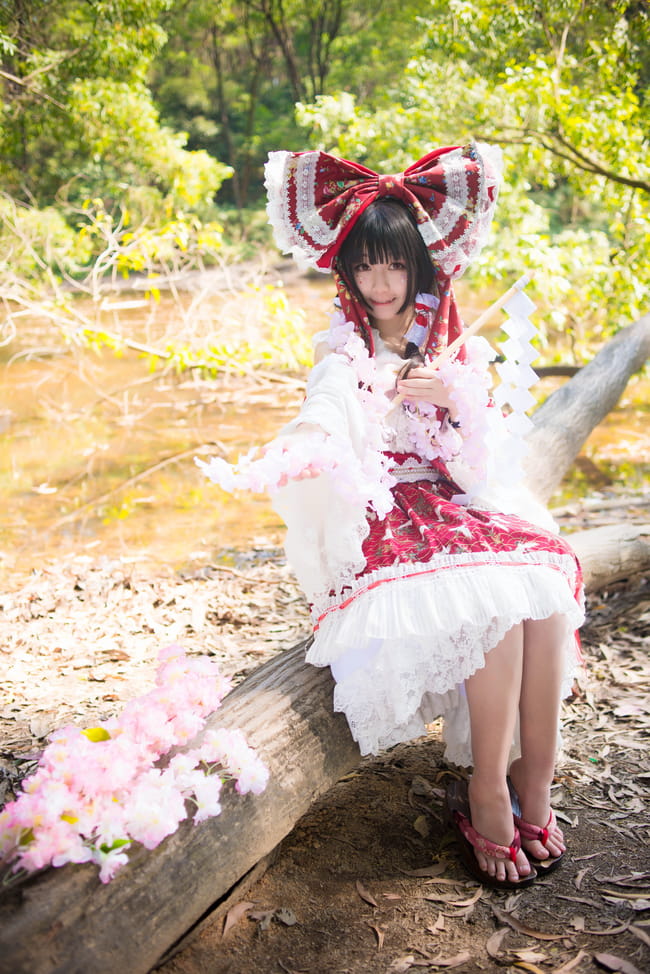 东方project 博丽灵梦 cosplay(1)