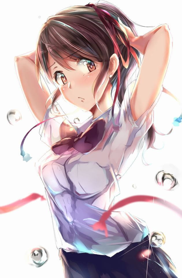 宫水三叶你的名字动漫图片壁纸下载