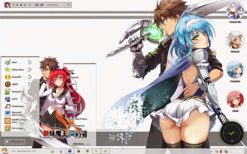 新妹魔王的契约者 win7主题下载