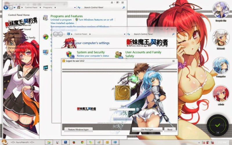新妹魔王的契约者 win7主题下载