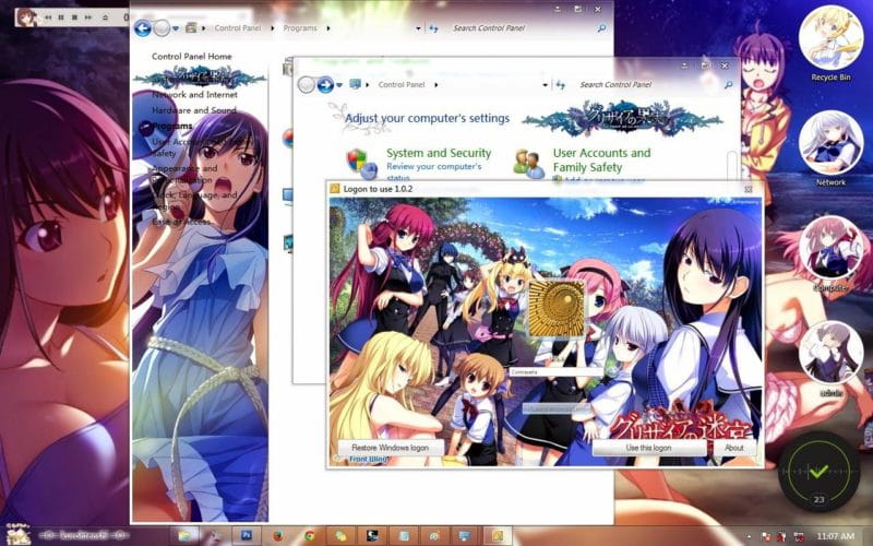 灰色的果实 win7主题下载