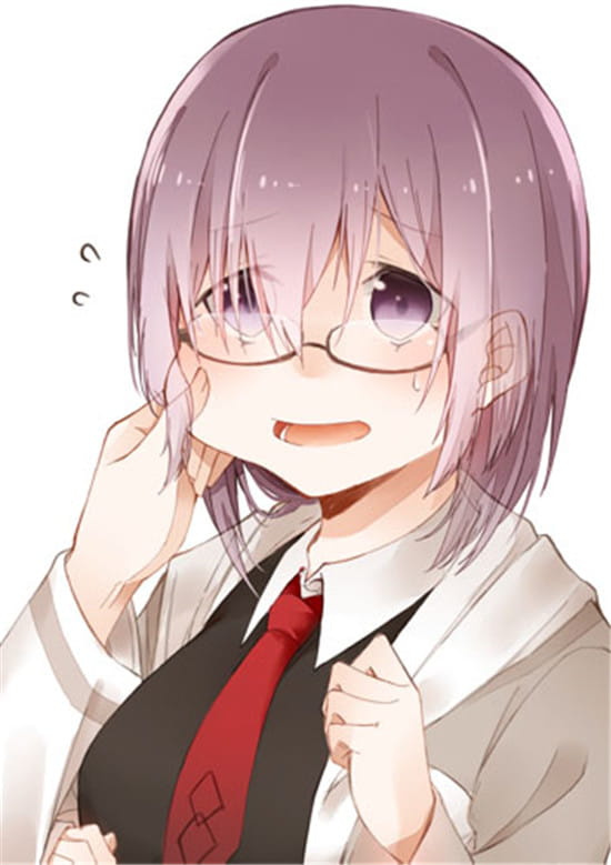 被捏脸的动漫女孩手机壁纸