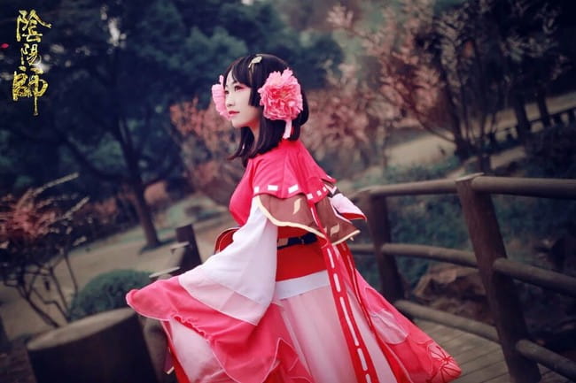 阴阳师手游 樱花妖未觉醒cosplay