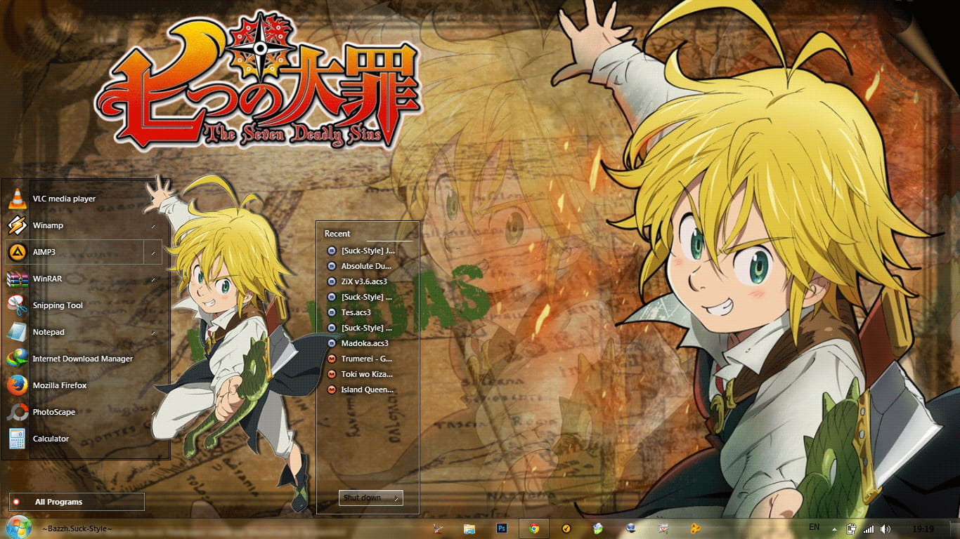 七大罪 win7主题下载