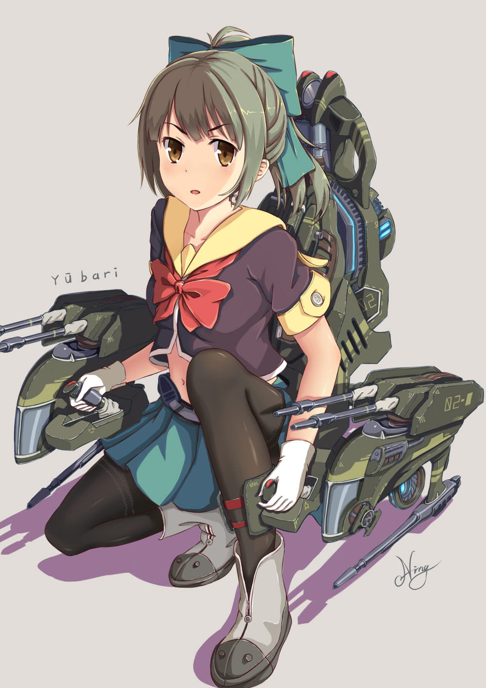 虽然胸部不理想的舰娘——夕张蜜瓜高清手机壁纸