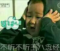 不听不听王八念经搞笑表情包