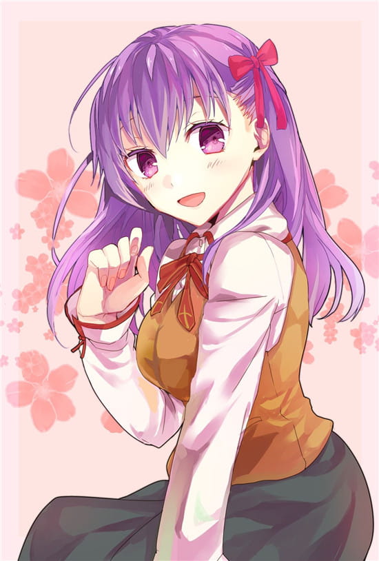《Fate/Stay night》间桐樱高清手机壁纸