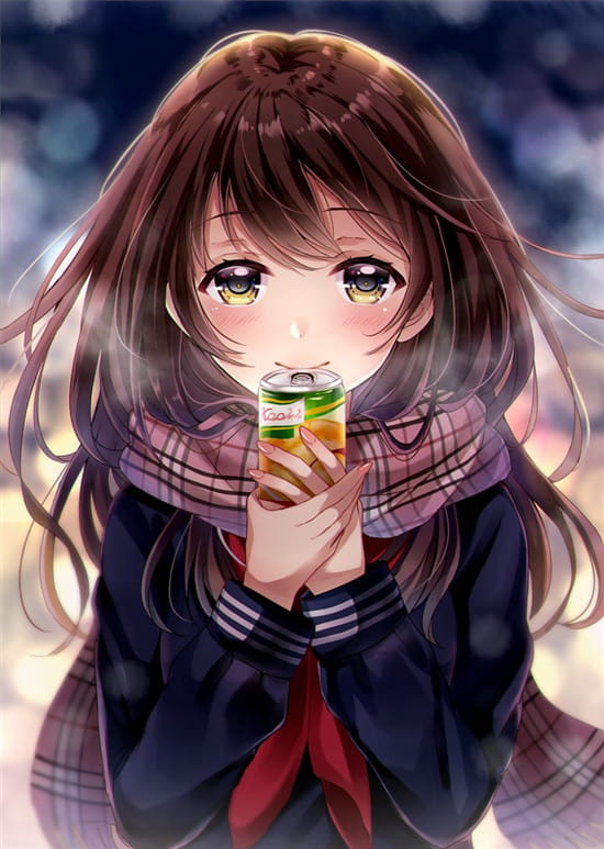 看着那穿JK制服的少女渴望的眼神