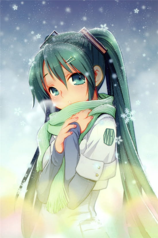 一套超级美的初音手机壁纸